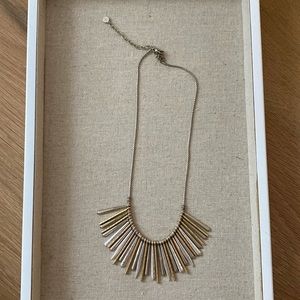 Stella&Dot two tone fringe necklace.